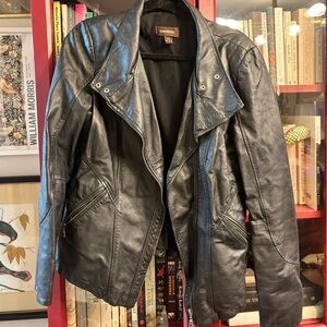 Leather Danier moto jacket